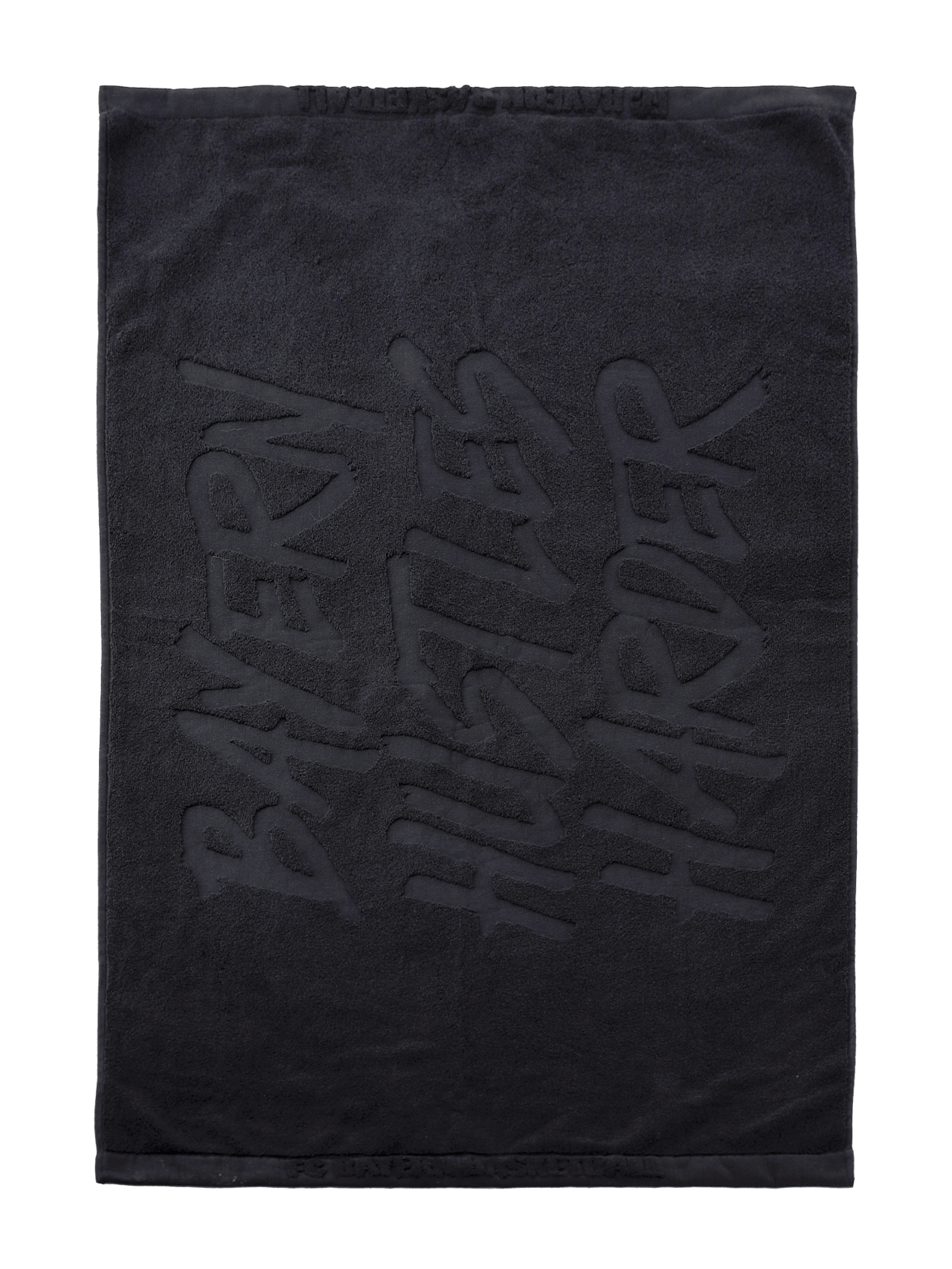 Shower towel Hustles Harder detail 1