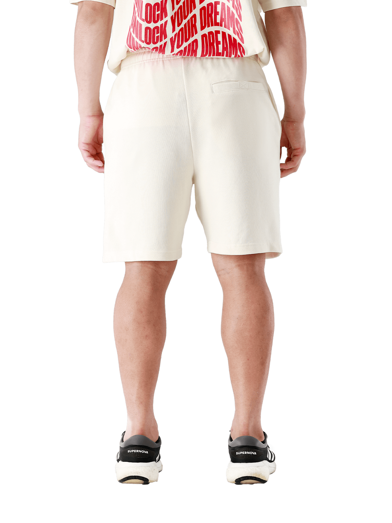 Sweatshort Unlock your Dreams detail 2