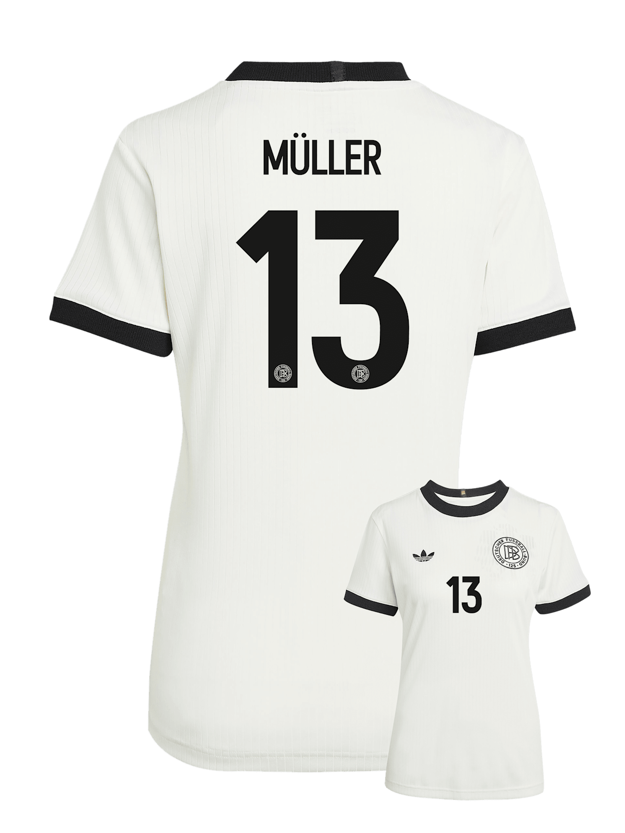 Trikot DFB Home 125 Jahre detail 2