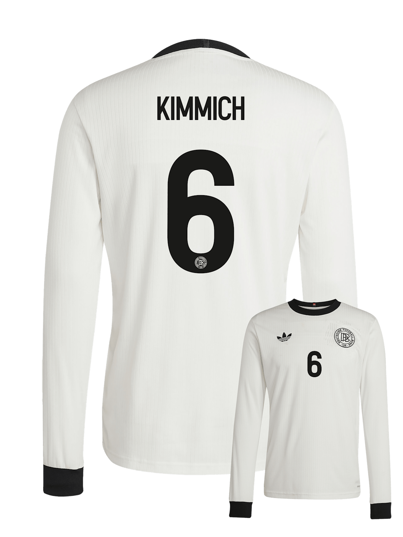 Langarmtrikot DFB Home 125 Jahre detail 2