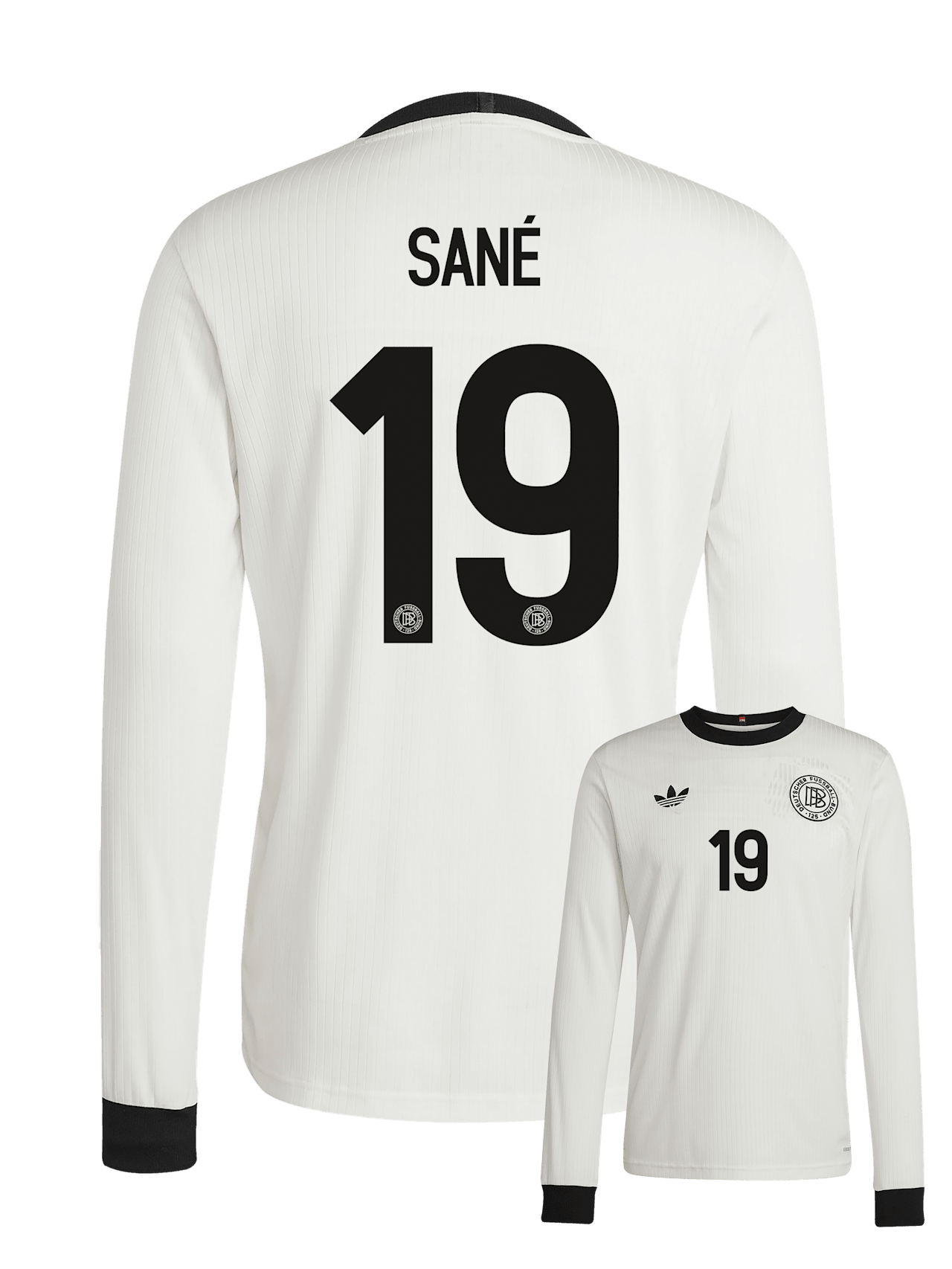 Langarmtrikot DFB Home 125 Jahre detail 2