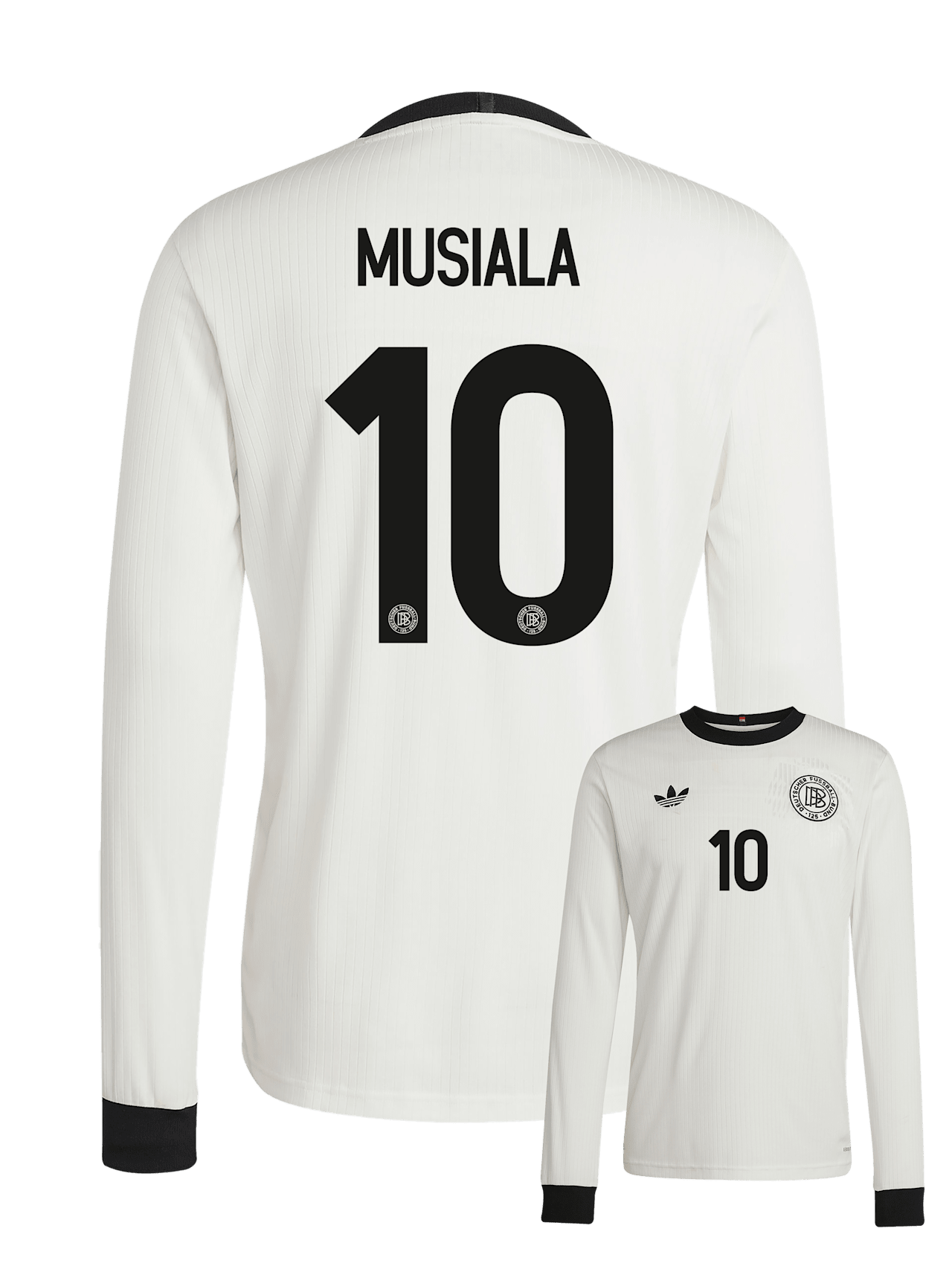 Langarmtrikot DFB Home 125 Jahre detail 2