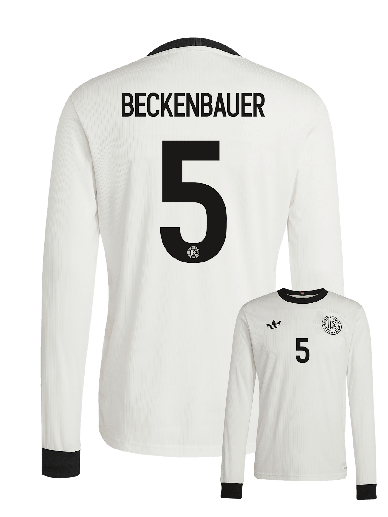 Langarmtrikot DFB Home 125 Jahre detail 2