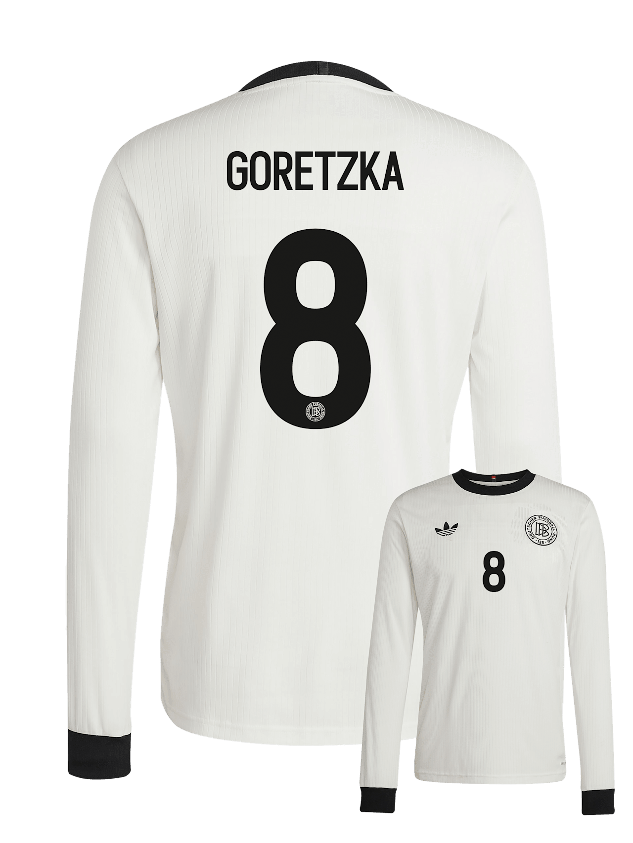 Langarmtrikot DFB Home 125 Jahre detail 2
