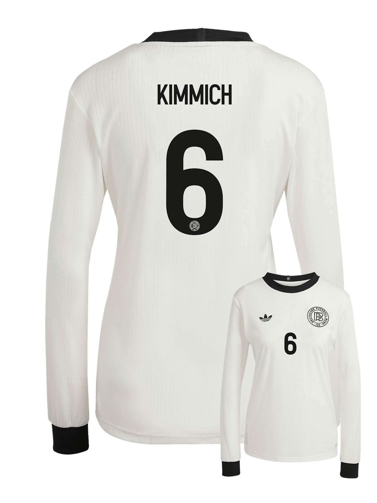 Langarmtrikot DFB Home 125 Jahre detail 2