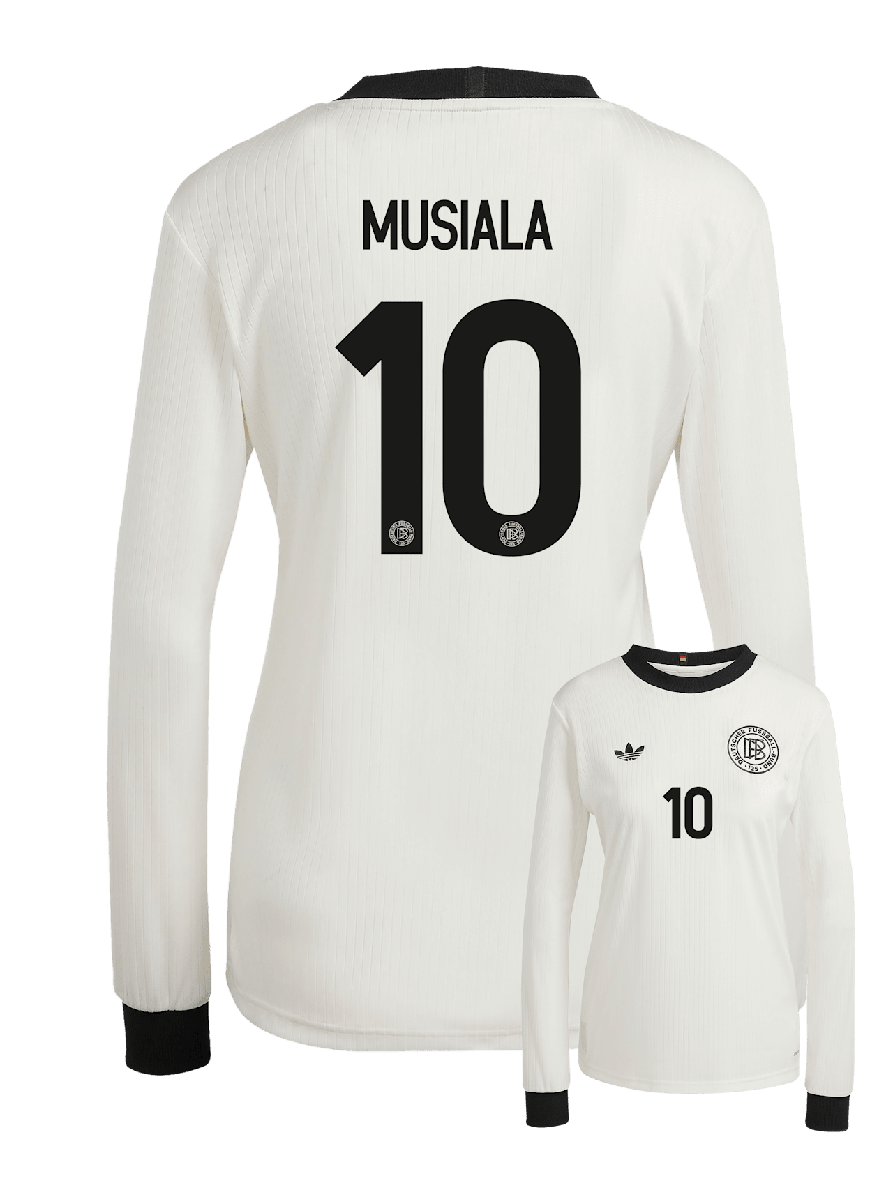 Langarmtrikot DFB Home 125 Jahre detail 2