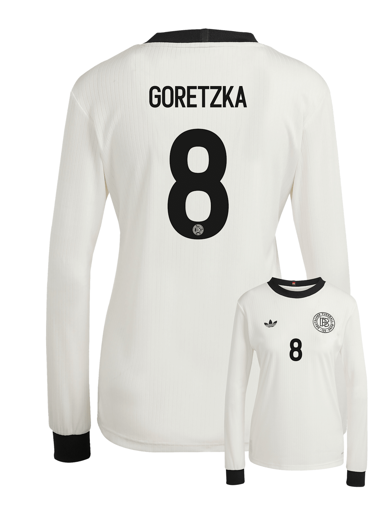 Langarmtrikot DFB Home 125 Jahre detail 2