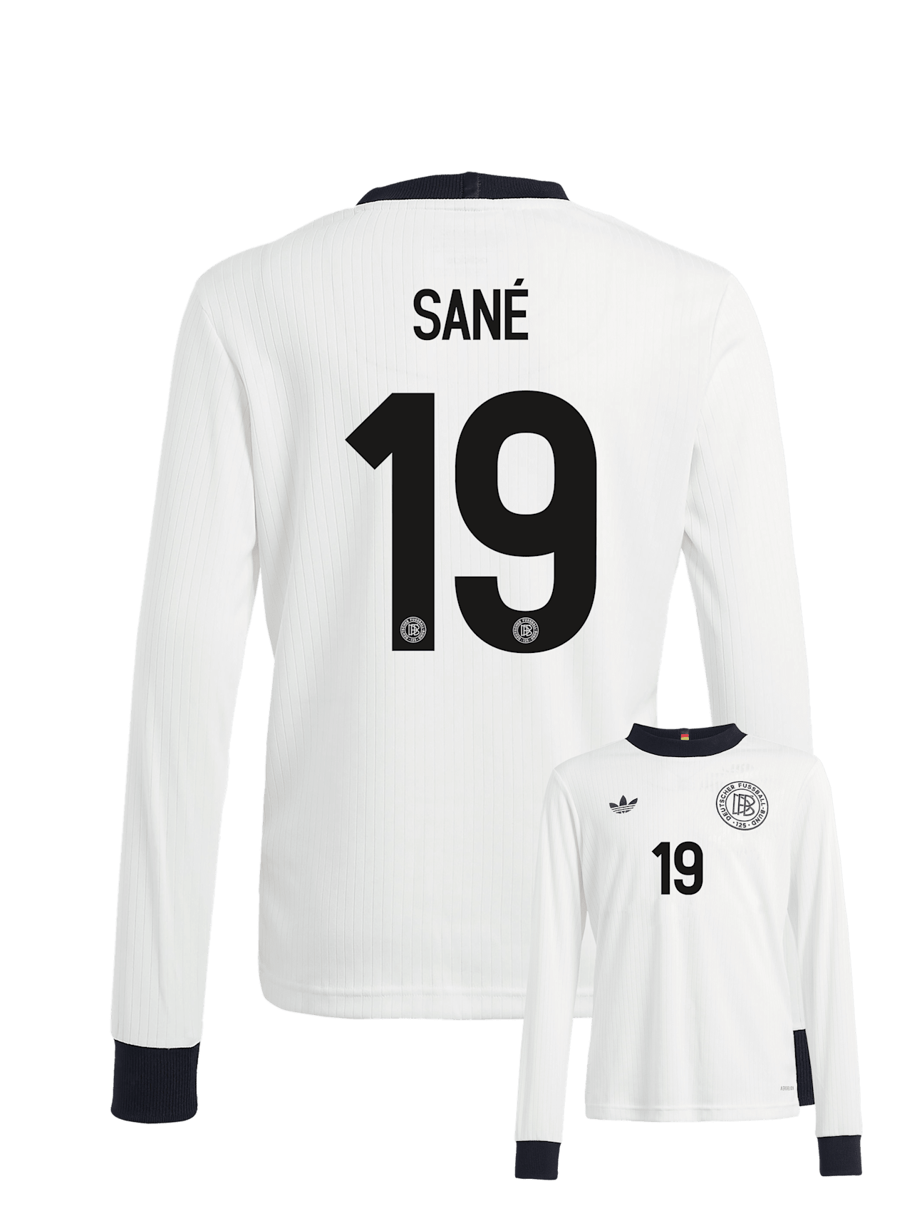 Langarmtrikot DFB Home 125 Jahre detail 2