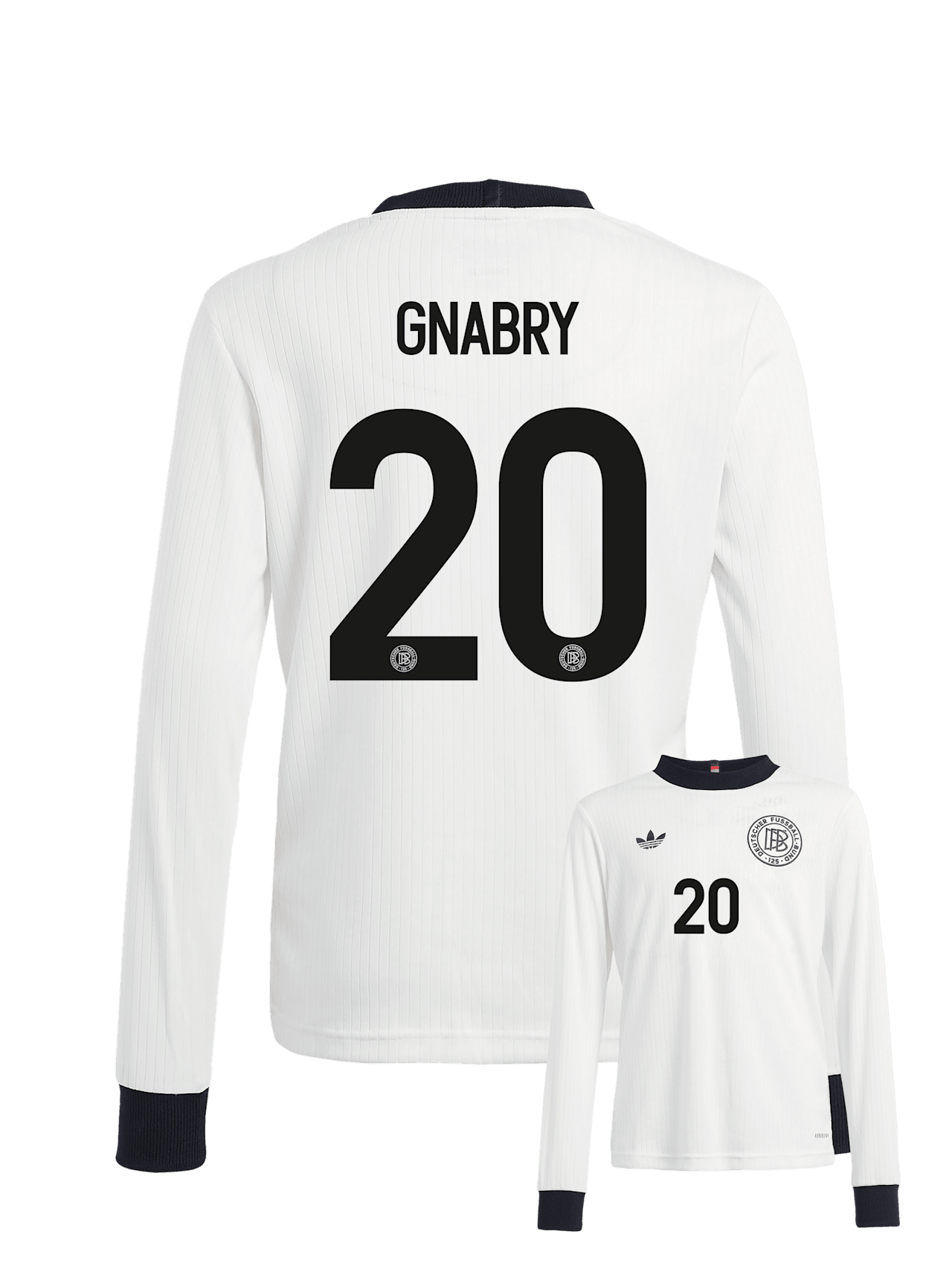 Langarmtrikot DFB Home 125 Jahre detail 2