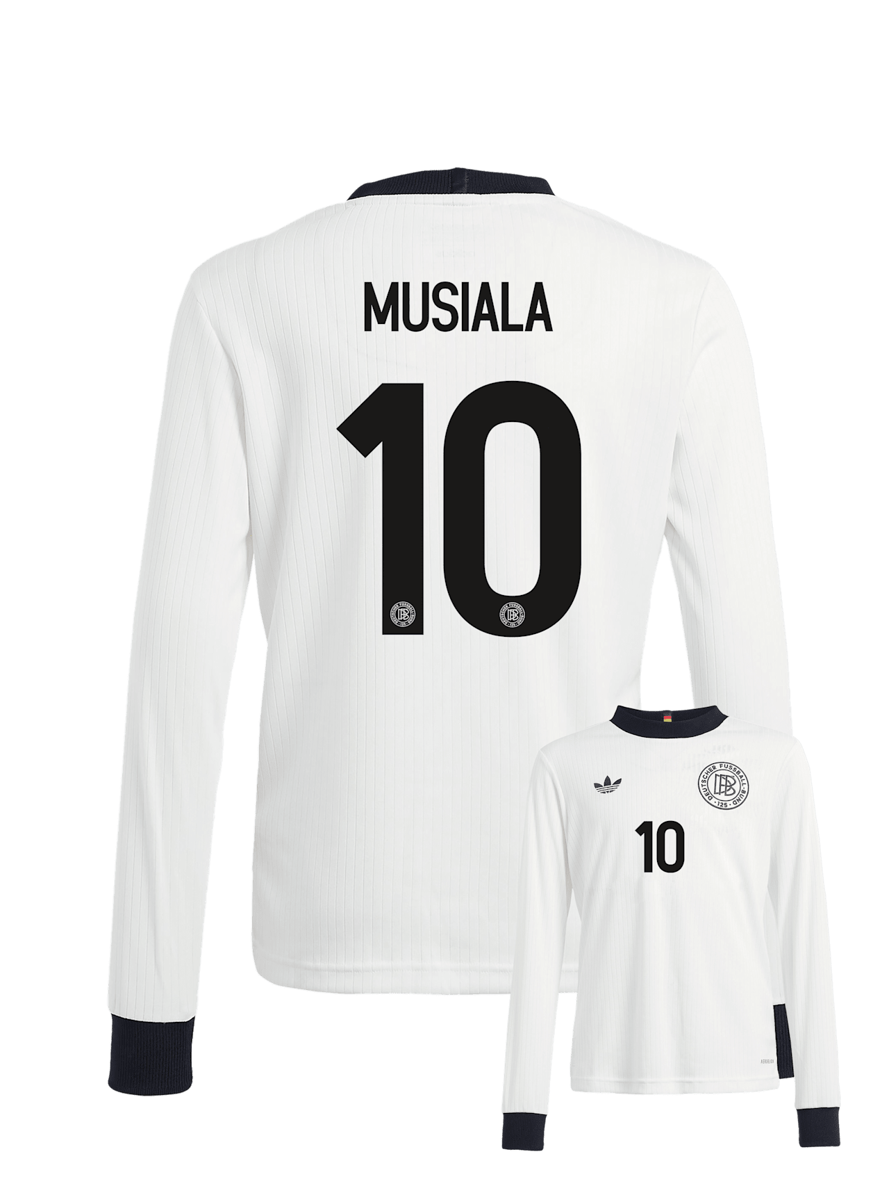 Langarmtrikot DFB Home 125 Jahre detail 2