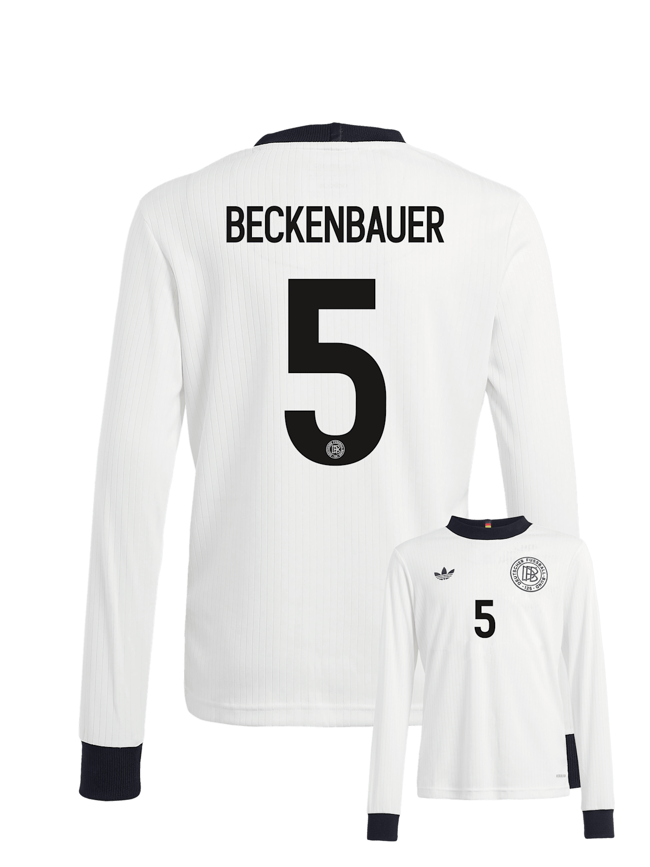 Langarmtrikot DFB Home 125 Jahre detail 2
