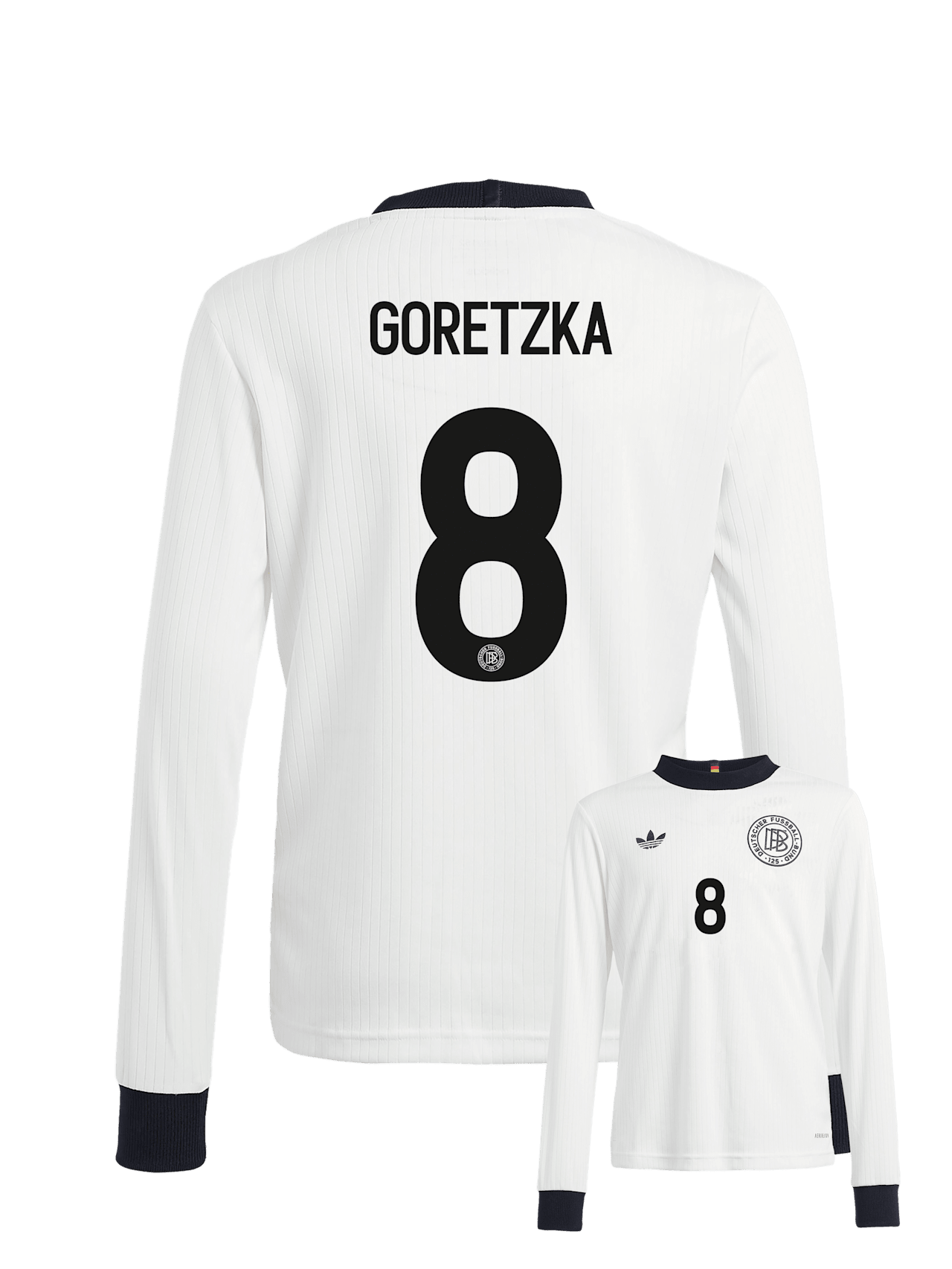 Langarmtrikot DFB Home 125 Jahre detail 2