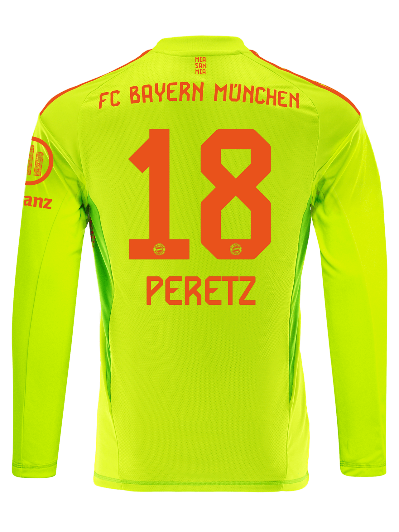 Daniel Peretz Men Long sleeve jersey goalkeeper 24-25 1