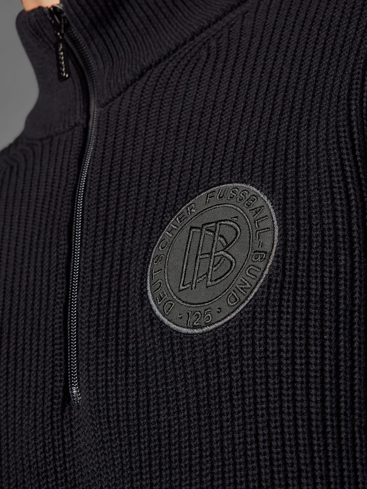 Half-Zip Sweatshirt DFB 125 Jahre detail 4