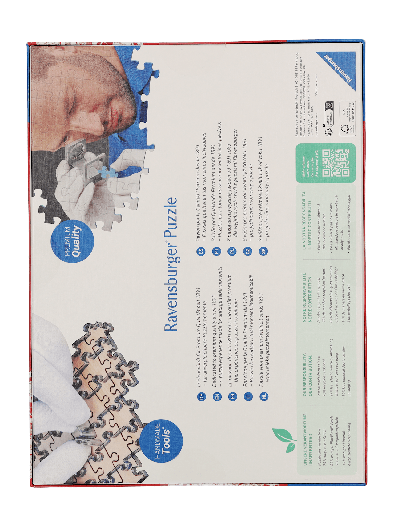 Puzzle 125 Jahre 1.000 Teile detail 3