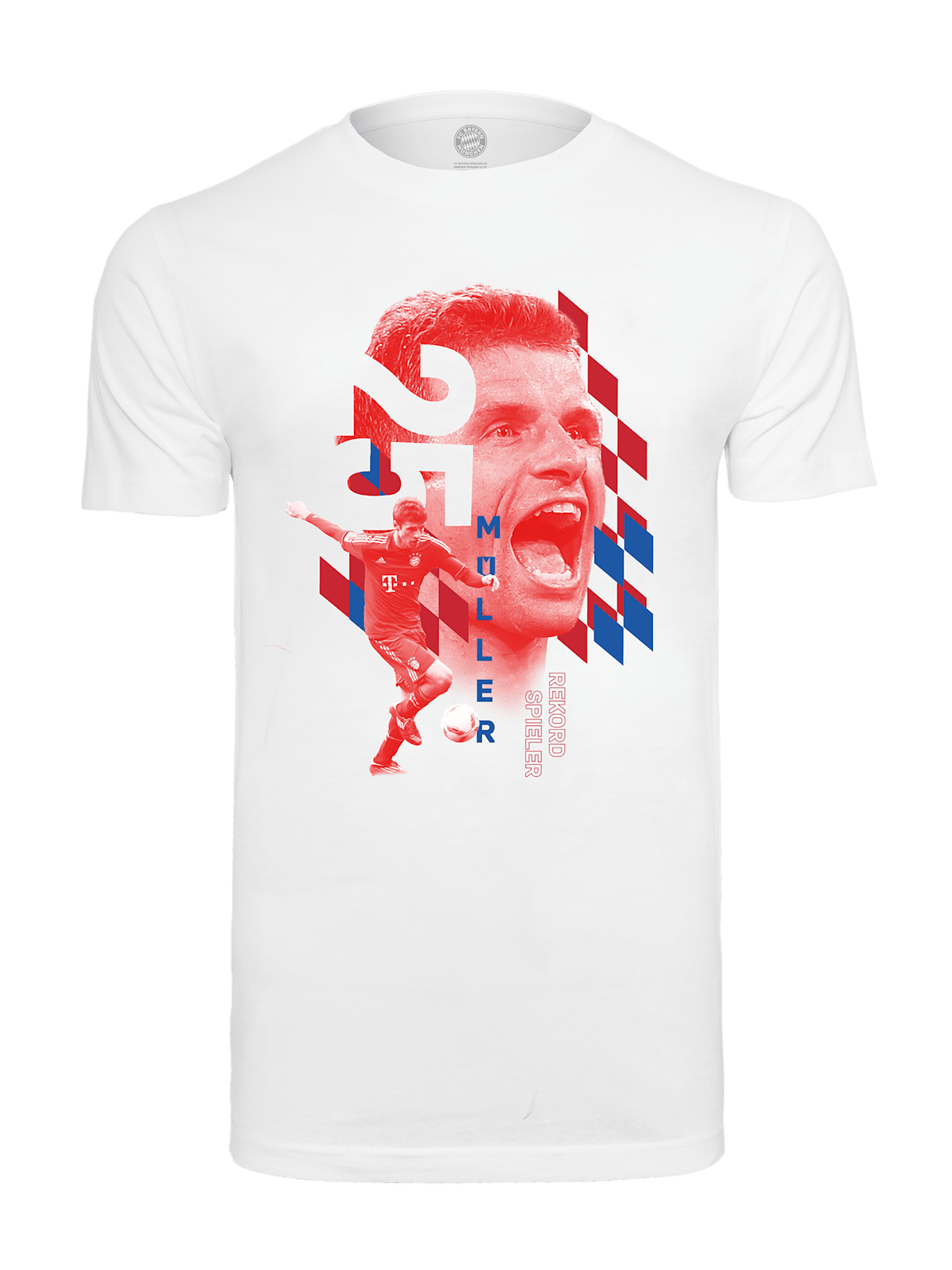 T-Shirt Müller Rekordspieler detail 3