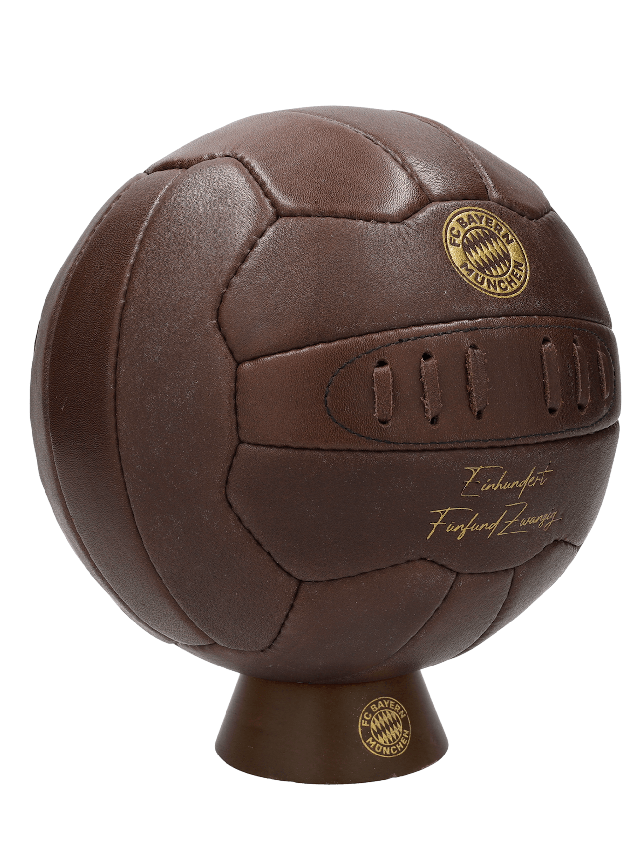Lederball Retro 125 Jahre detail 2