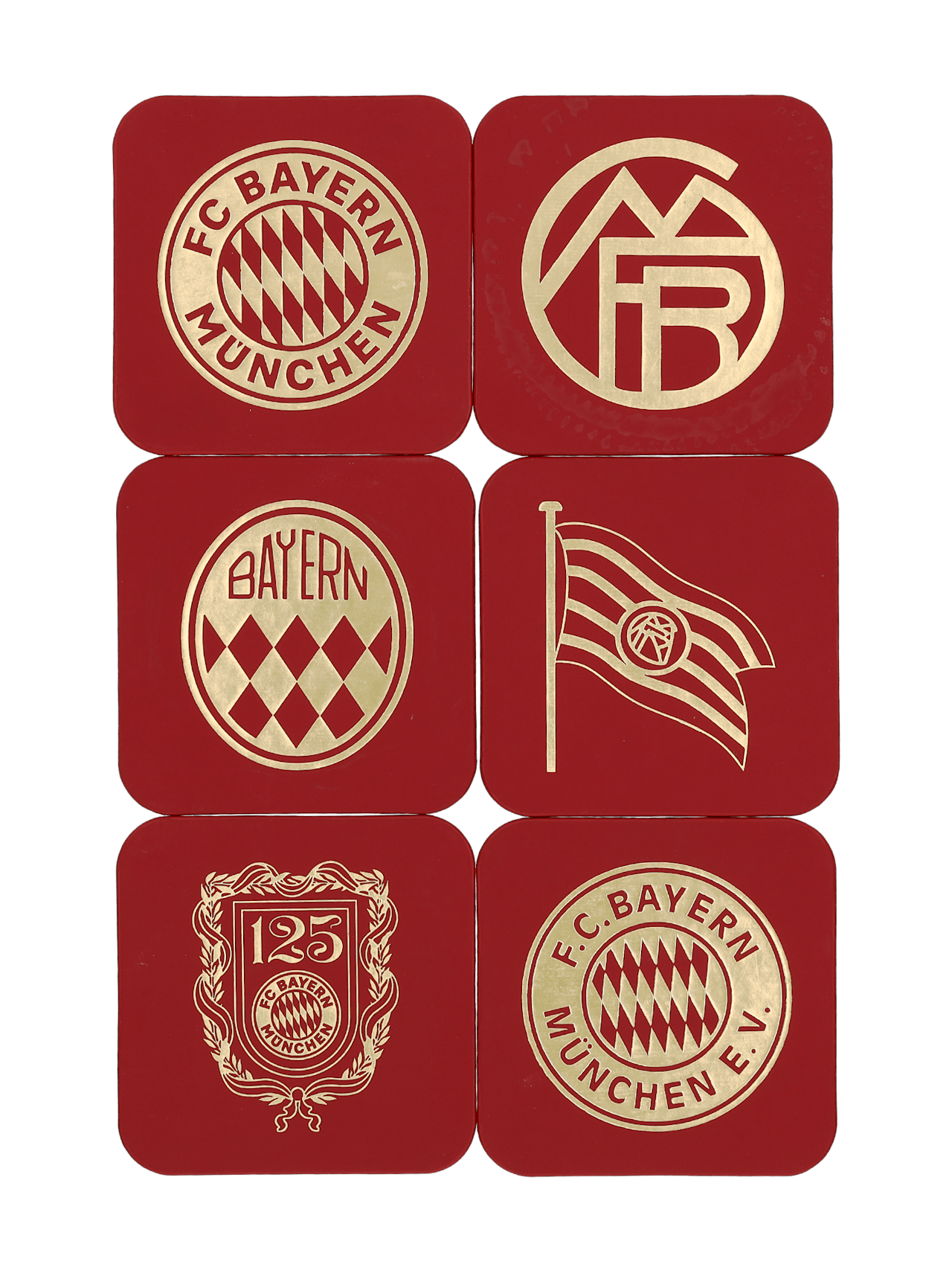Untersetzer 6er-Set 125 Jahre detail 1