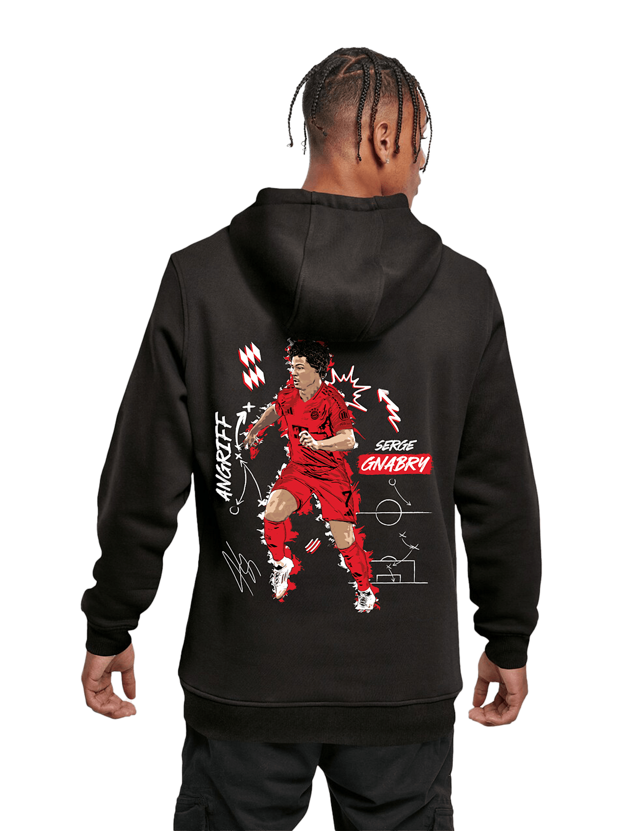 Gnabry hoodie detail 2