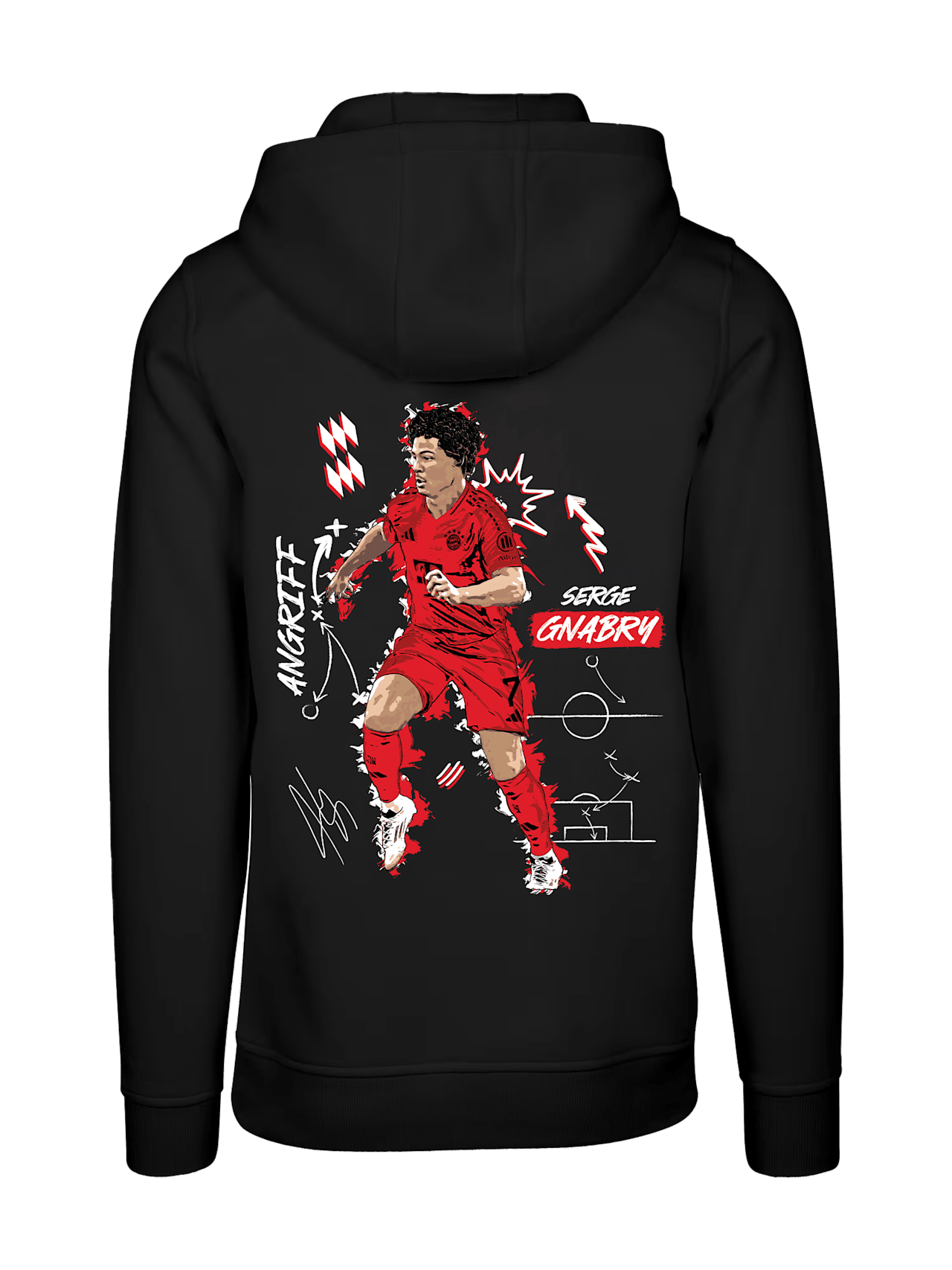 Gnabry hoodie detail 4