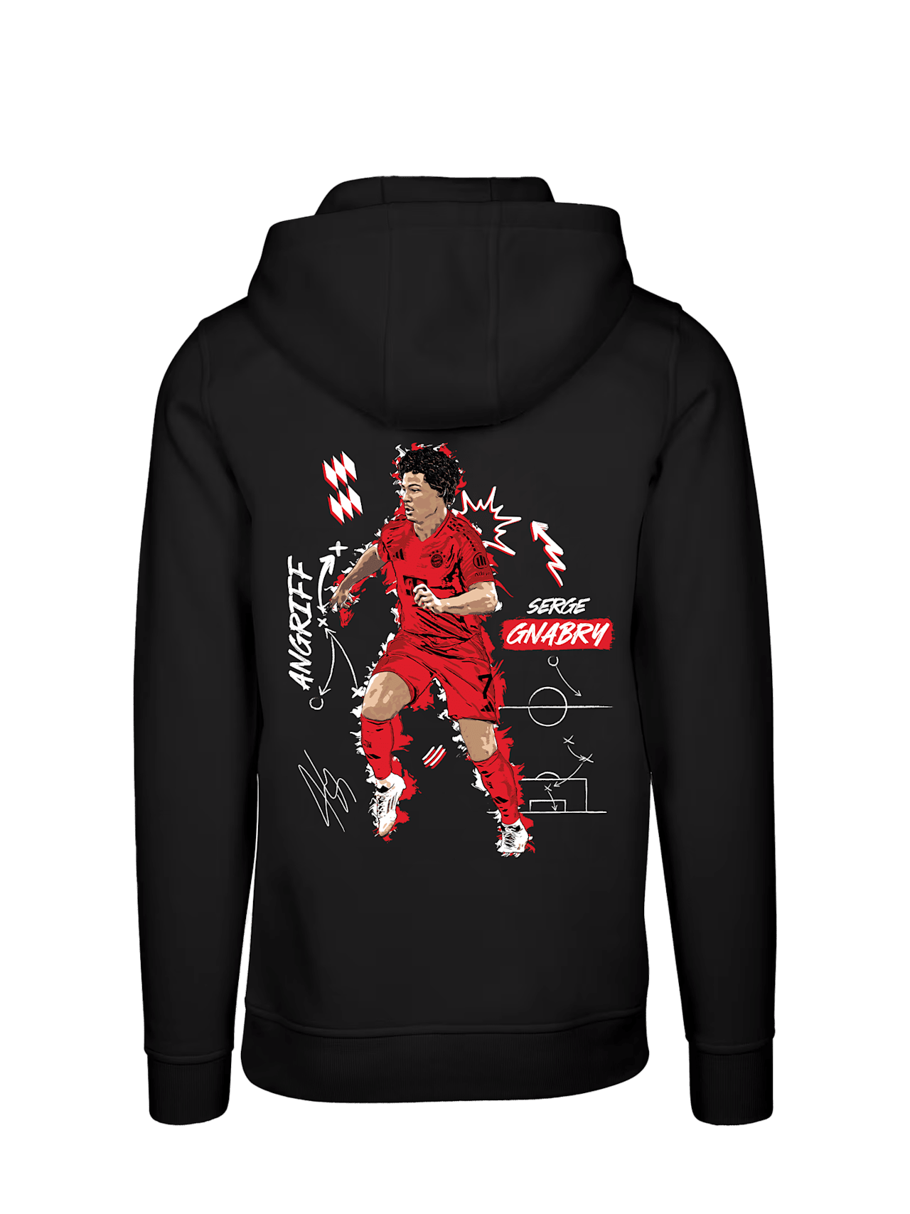 Gnabry hoodie detail 4