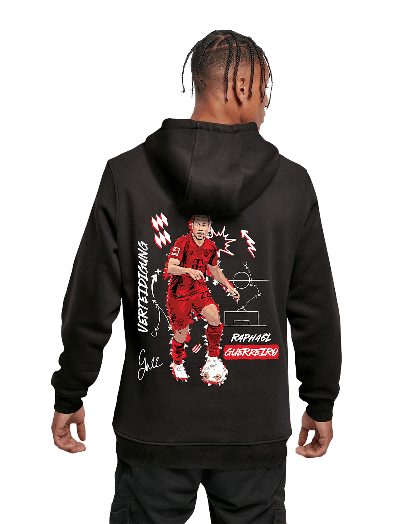 Hoodie Guerreiro detail 2