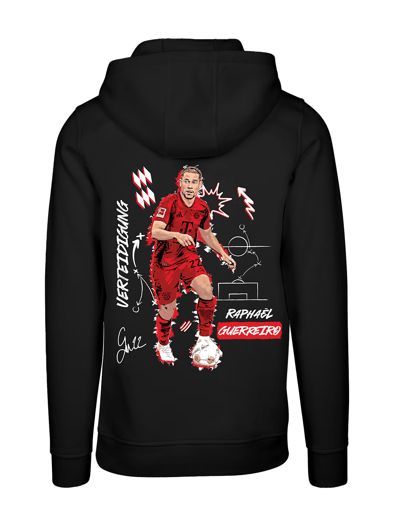Hoodie Guerreiro detail 4