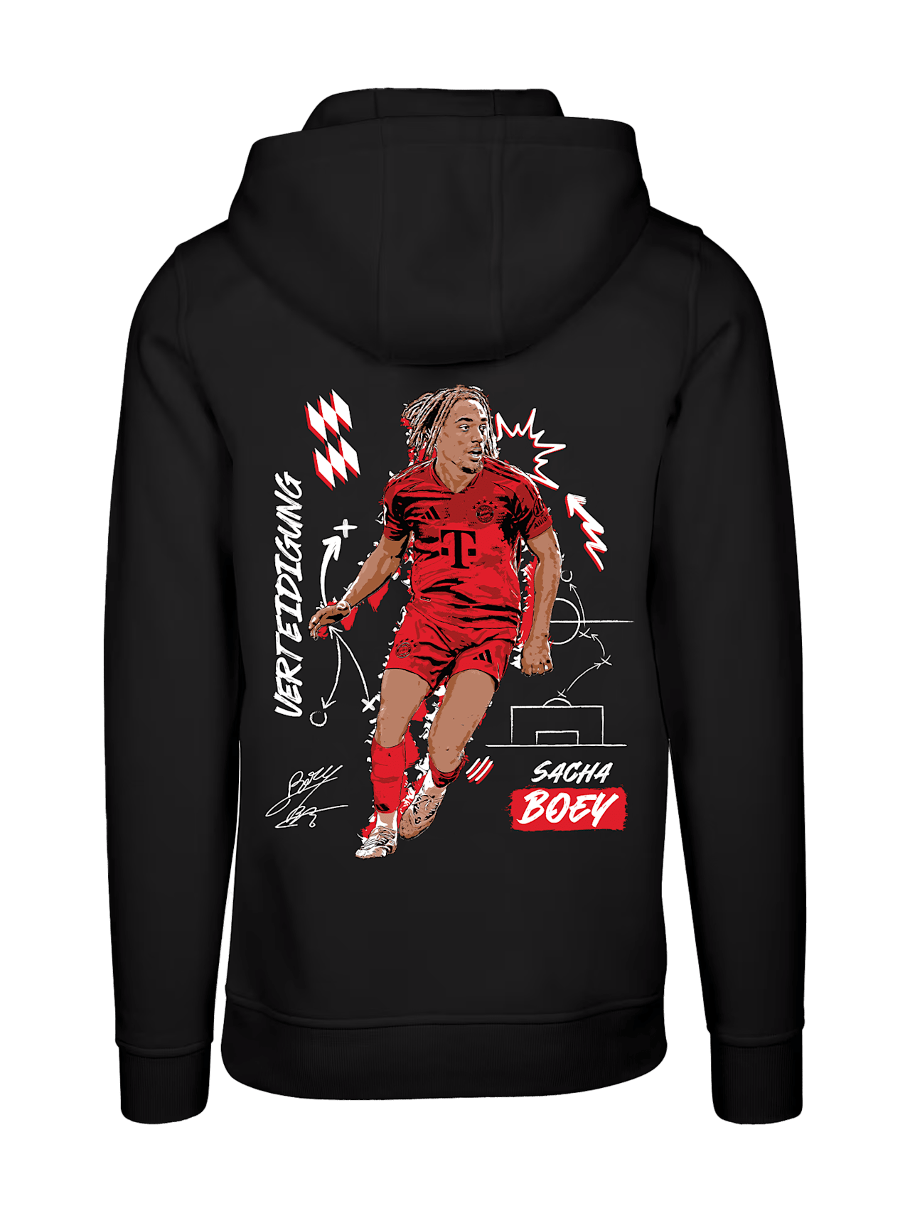 Hoodie Boey detail 4