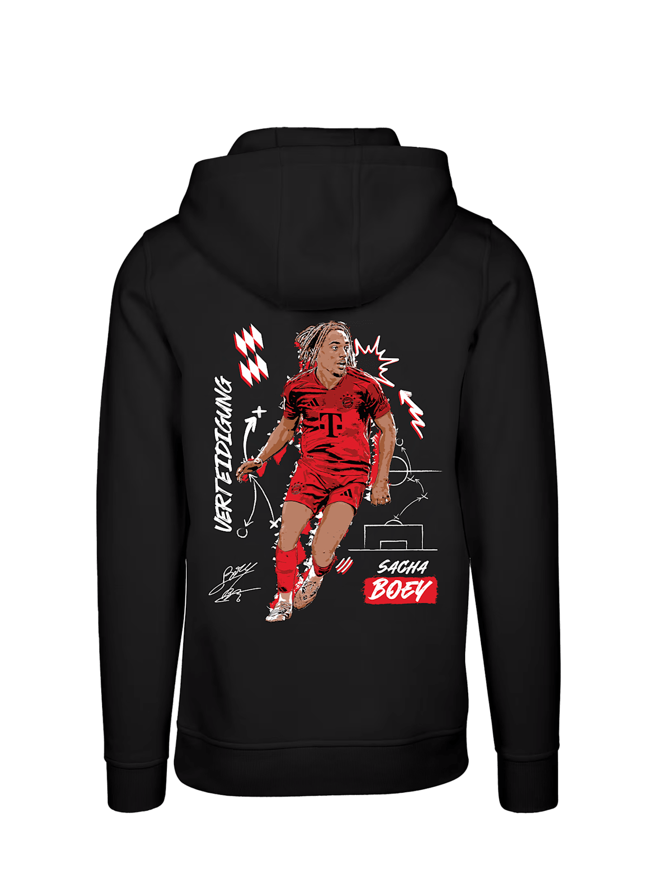 Hoodie Boey detail 4