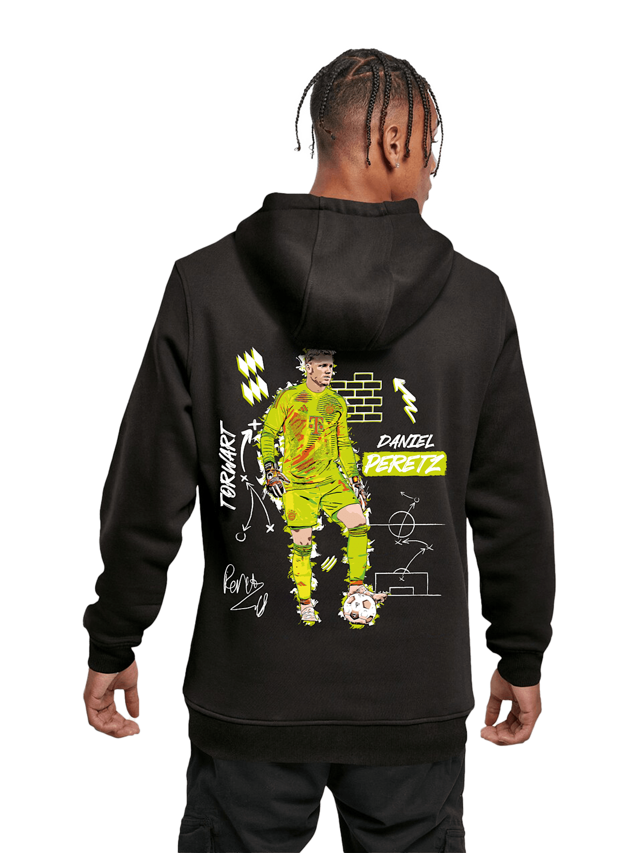 Hoodie Peretz detail 2
