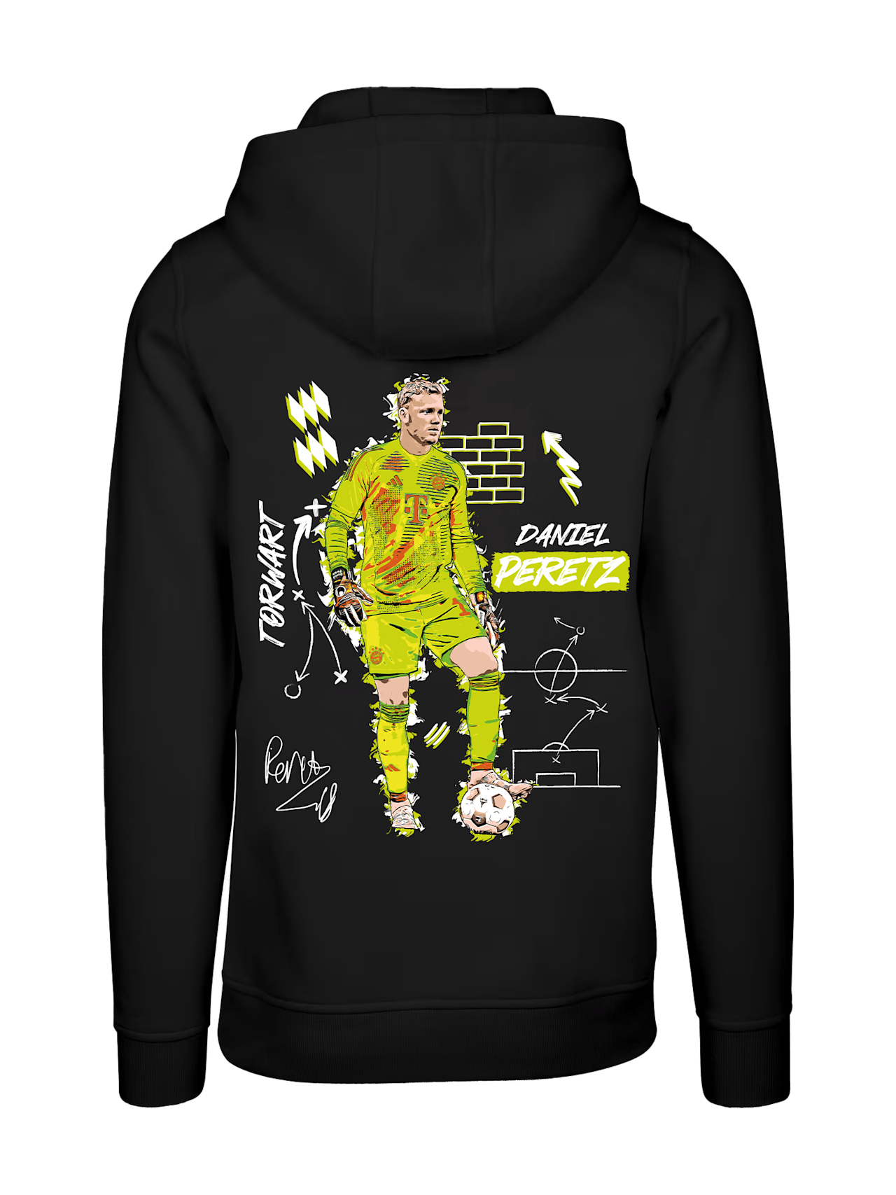Hoodie Peretz detail 4