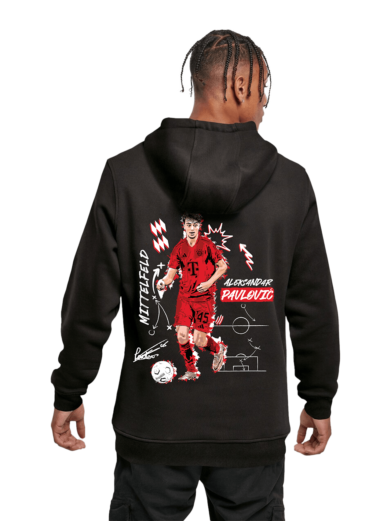 Hoodie Pavlović detail 2