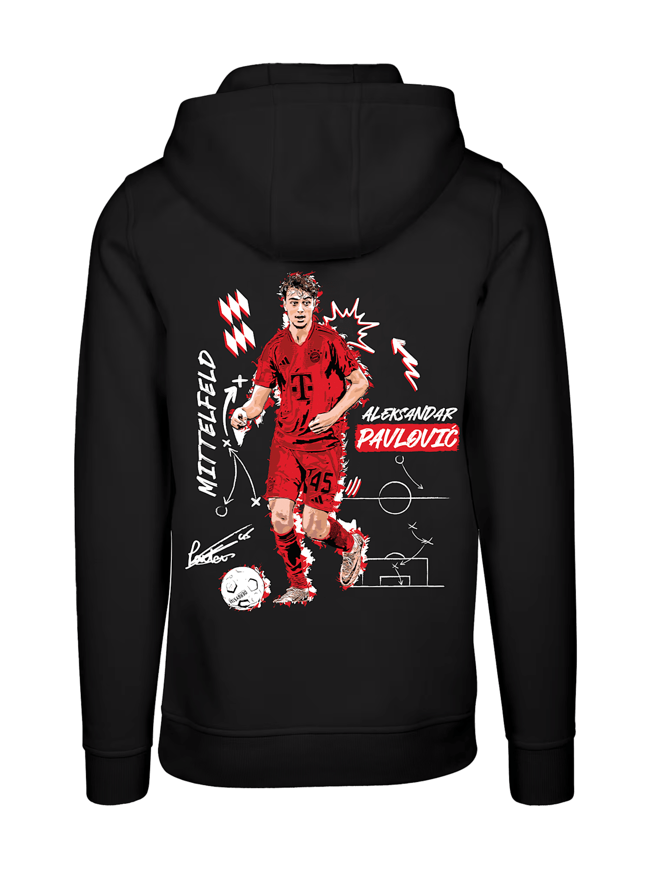 Hoodie Pavlović detail 4
