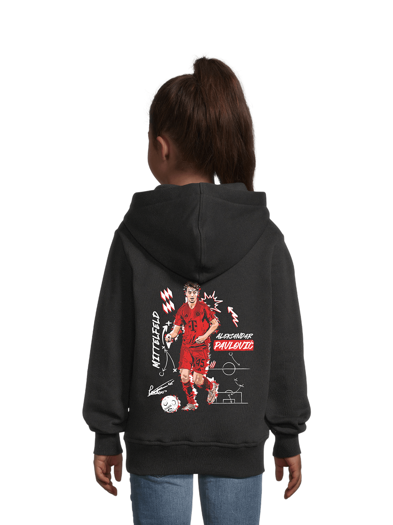 Hoodie Pavlović detail 2
