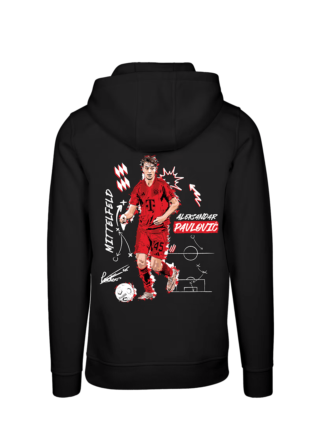 Hoodie Pavlović detail 4