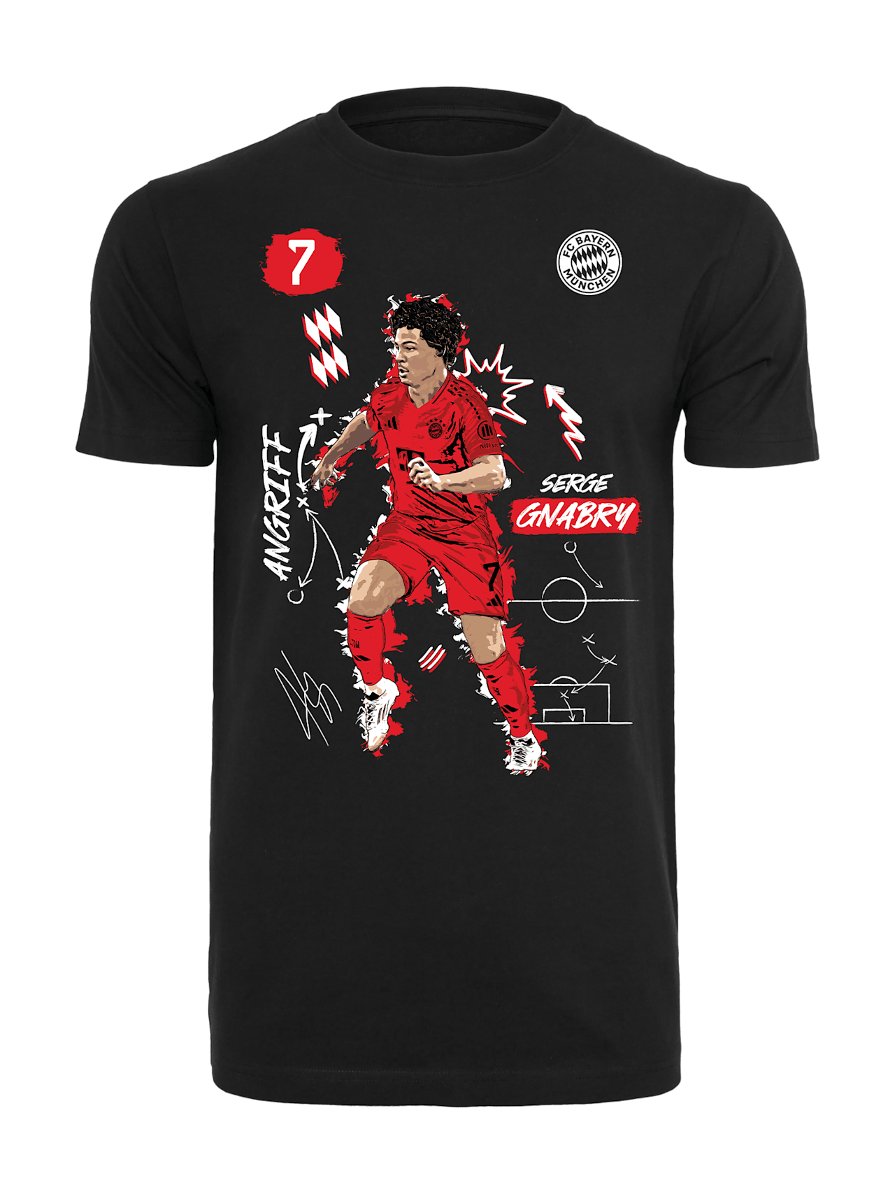 Gnabry T-shirt detail 3