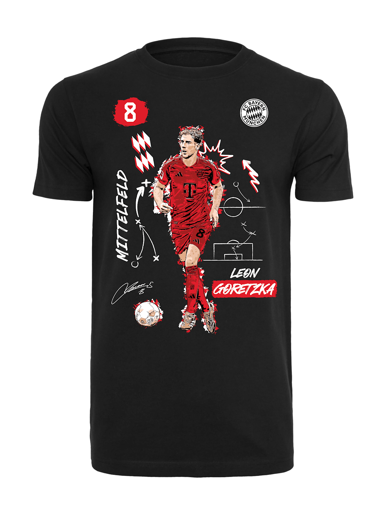 Goretzka T-shirt detail 3