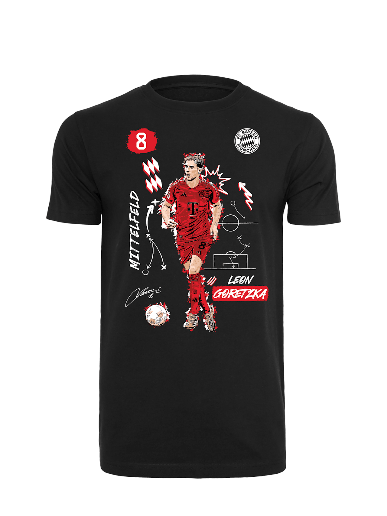 Maglietta Goretzka detail 3