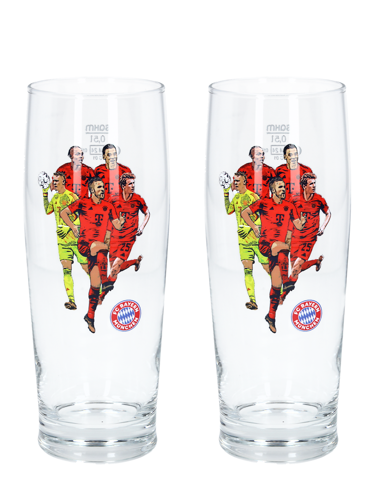 Halbeglas 2er Set Player 2024-25 detail 1