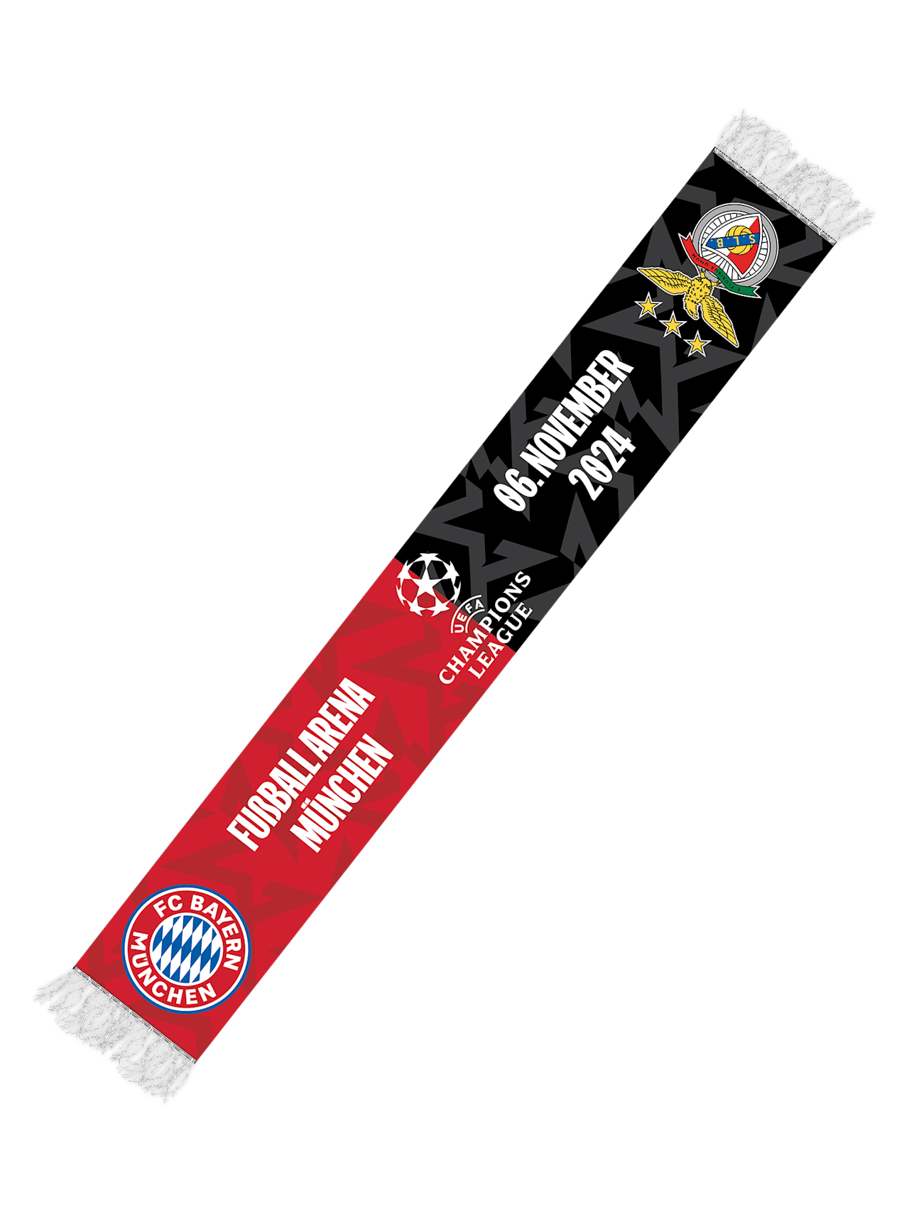 Schal UCL Gruppe 24-25 Benfica Lissabon detail 2