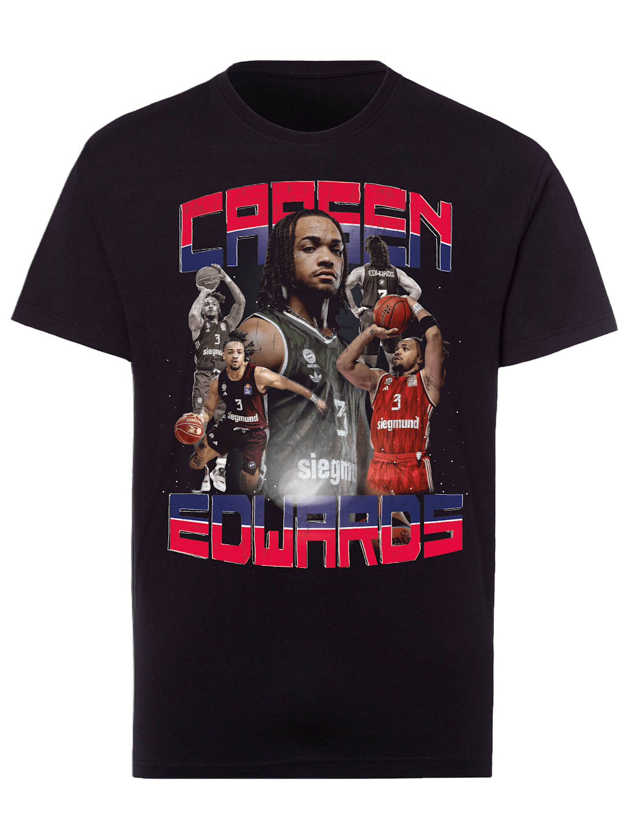 Basketball T-Shirt Edwards detail 3