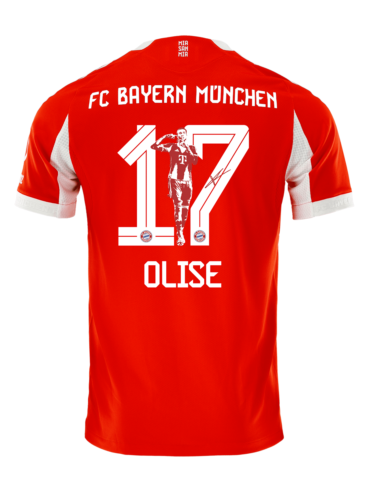 Michael Olise Herren Authentic Trikot Home 25-26 1