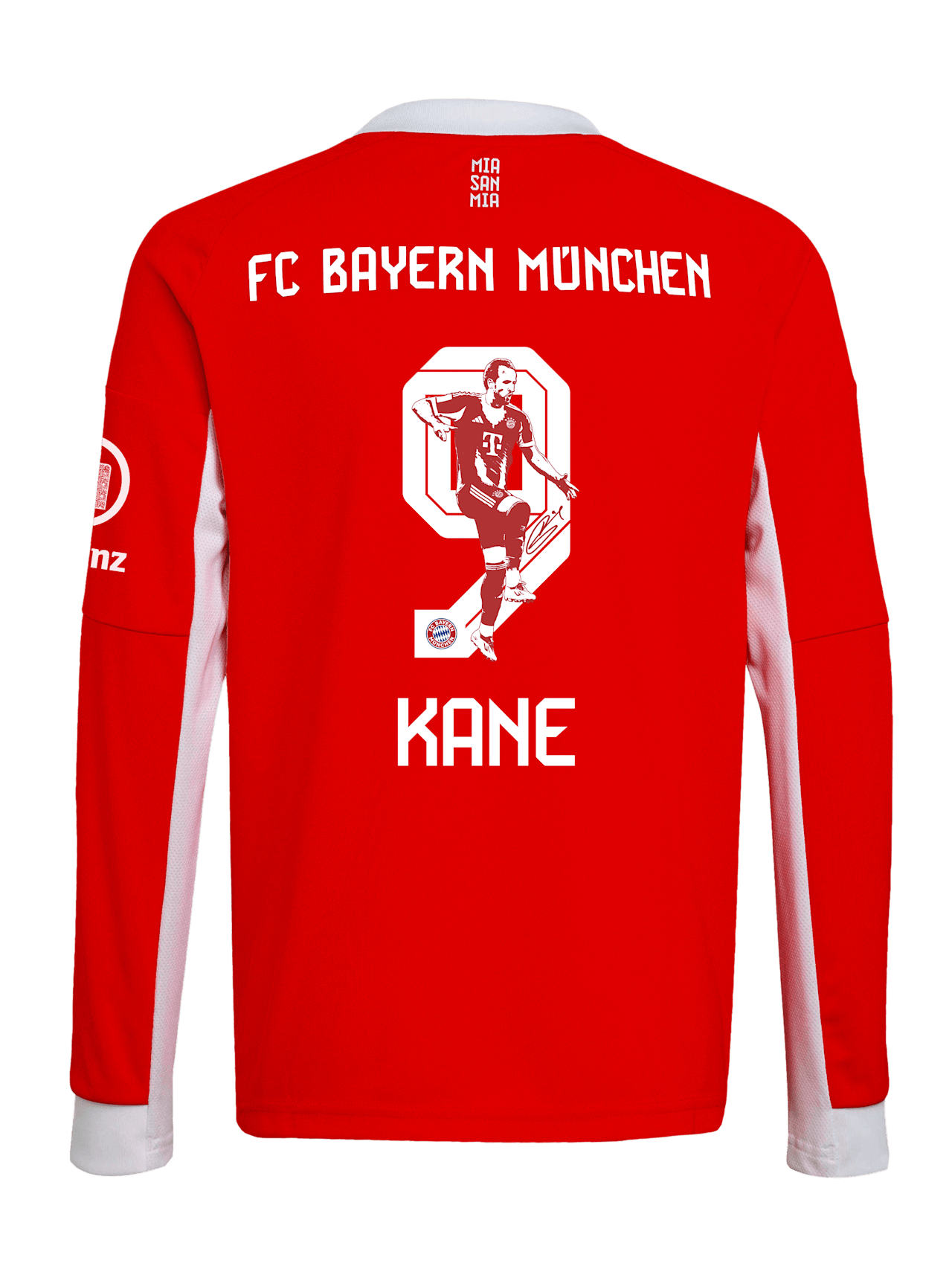 Harry Kane Herren Langarm Trikot Home 25-26 1