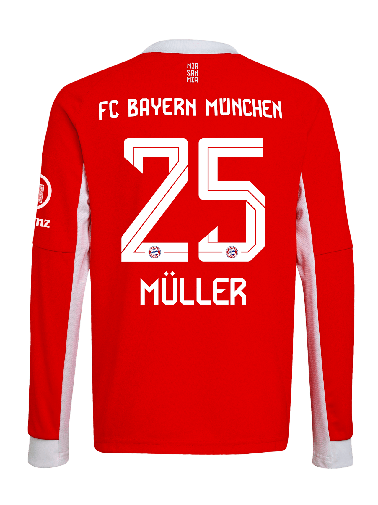 Long Sleeve Home Jersey 25-26 detail 2