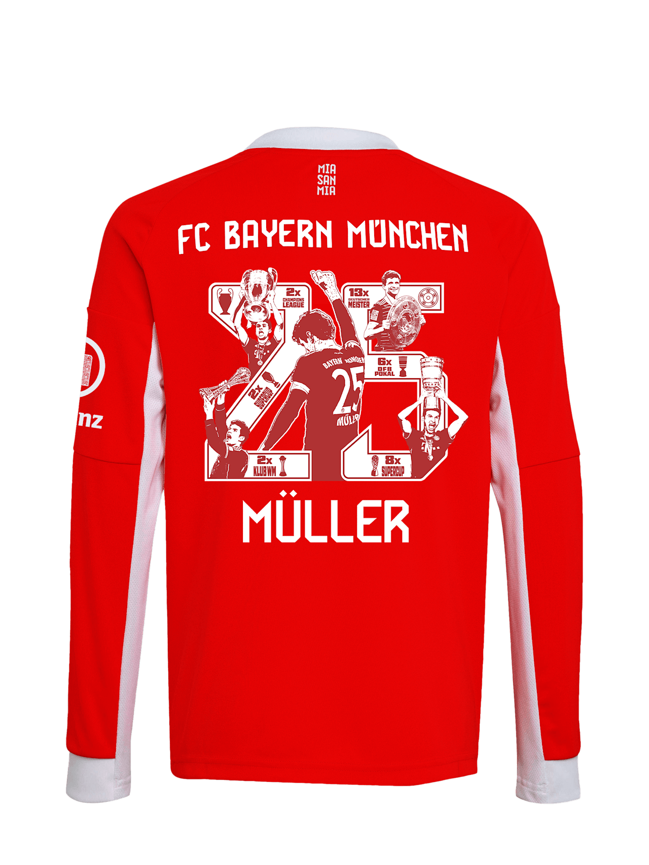 Long Sleeve Home Jersey 25-26 detail 2
