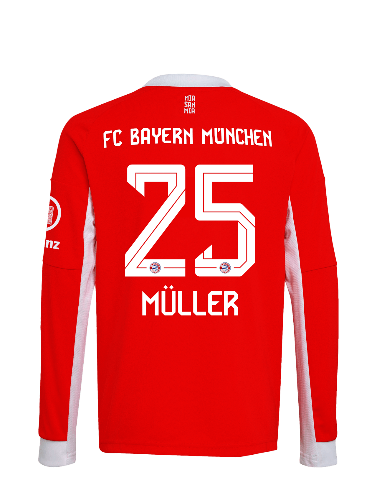 Long Sleeve Home Jersey 25-26 detail 2