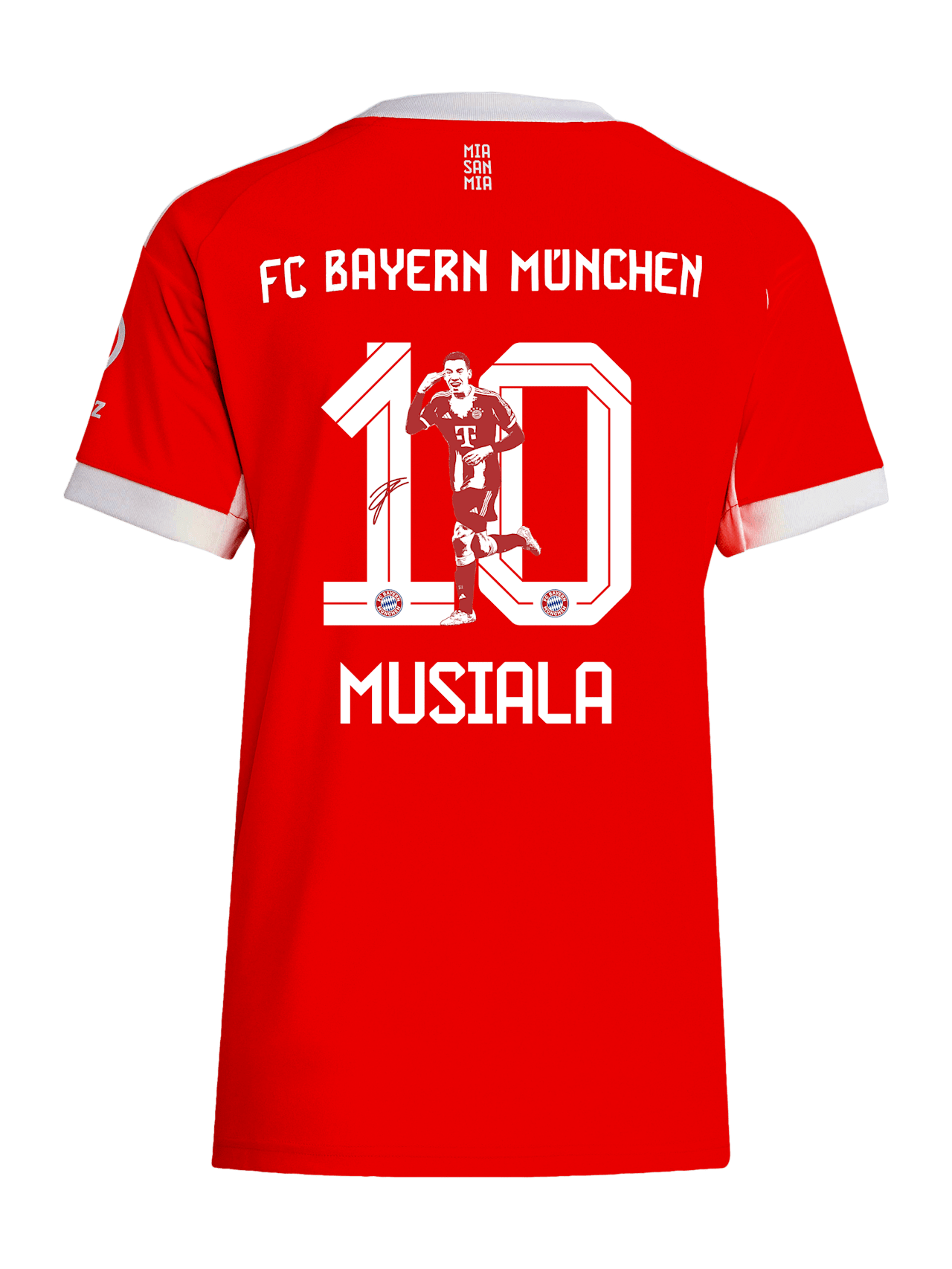 Jamal Musiala Damen Trikot Home 25-26 1