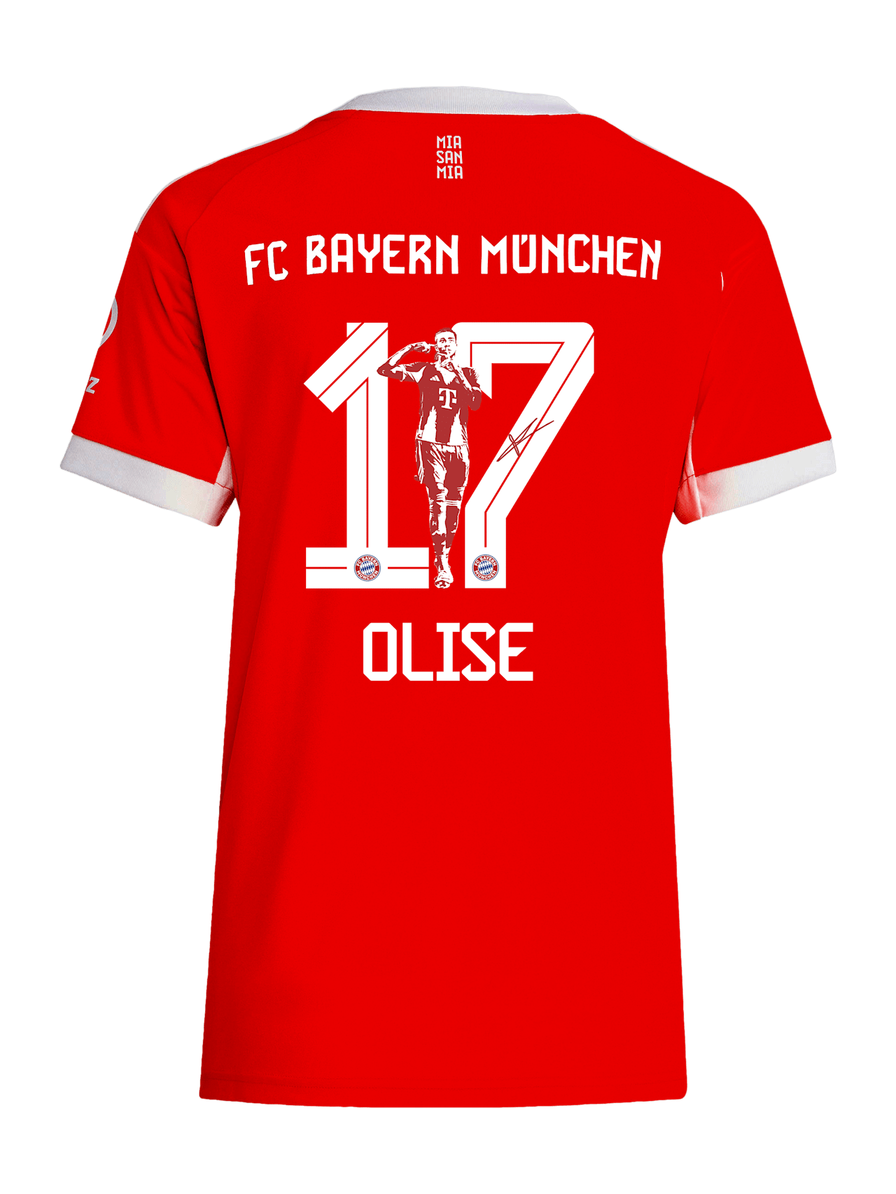 Michael Olise Damen Trikot Home 25-26 1