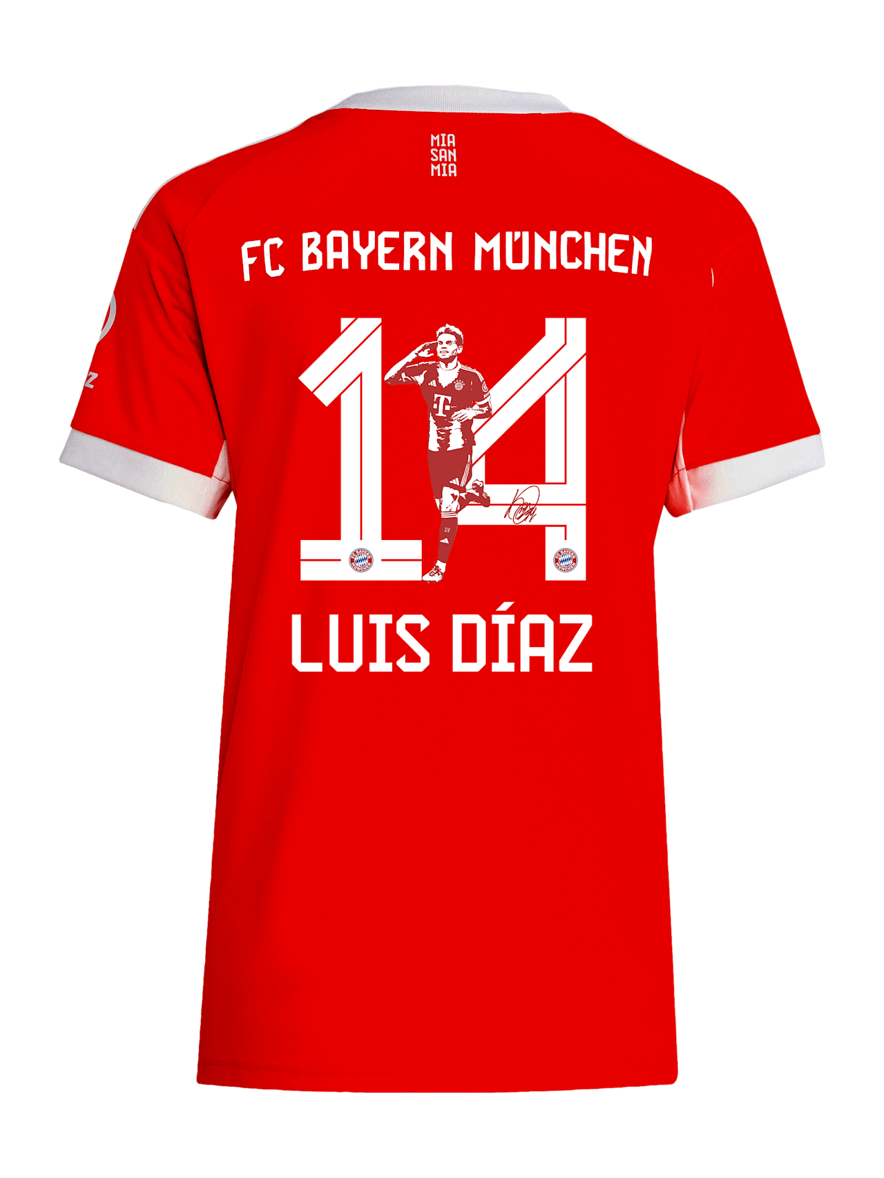 Luis Díaz Women Home Jersey 25-26 1
