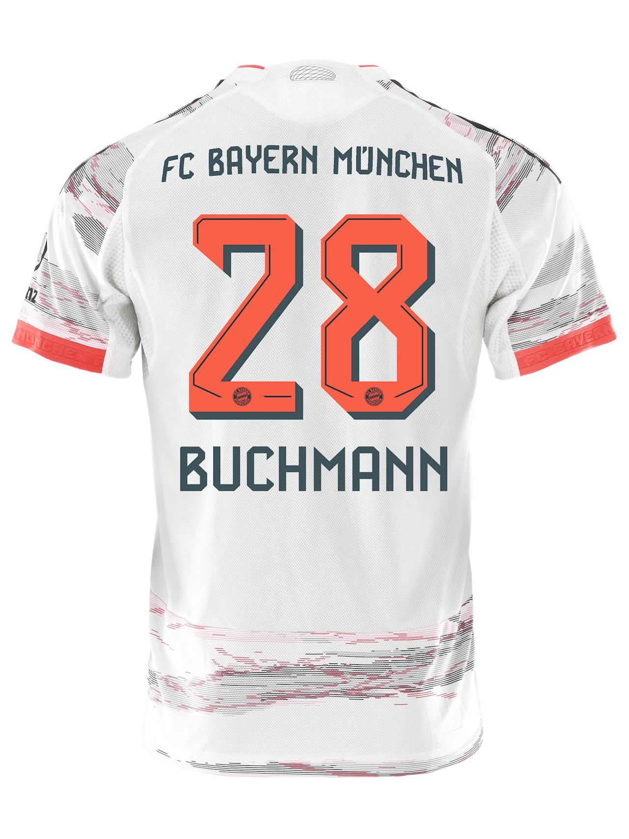 Tarek Buchmann Hombres Camiseta Auténtica de Visitante 25-26 1